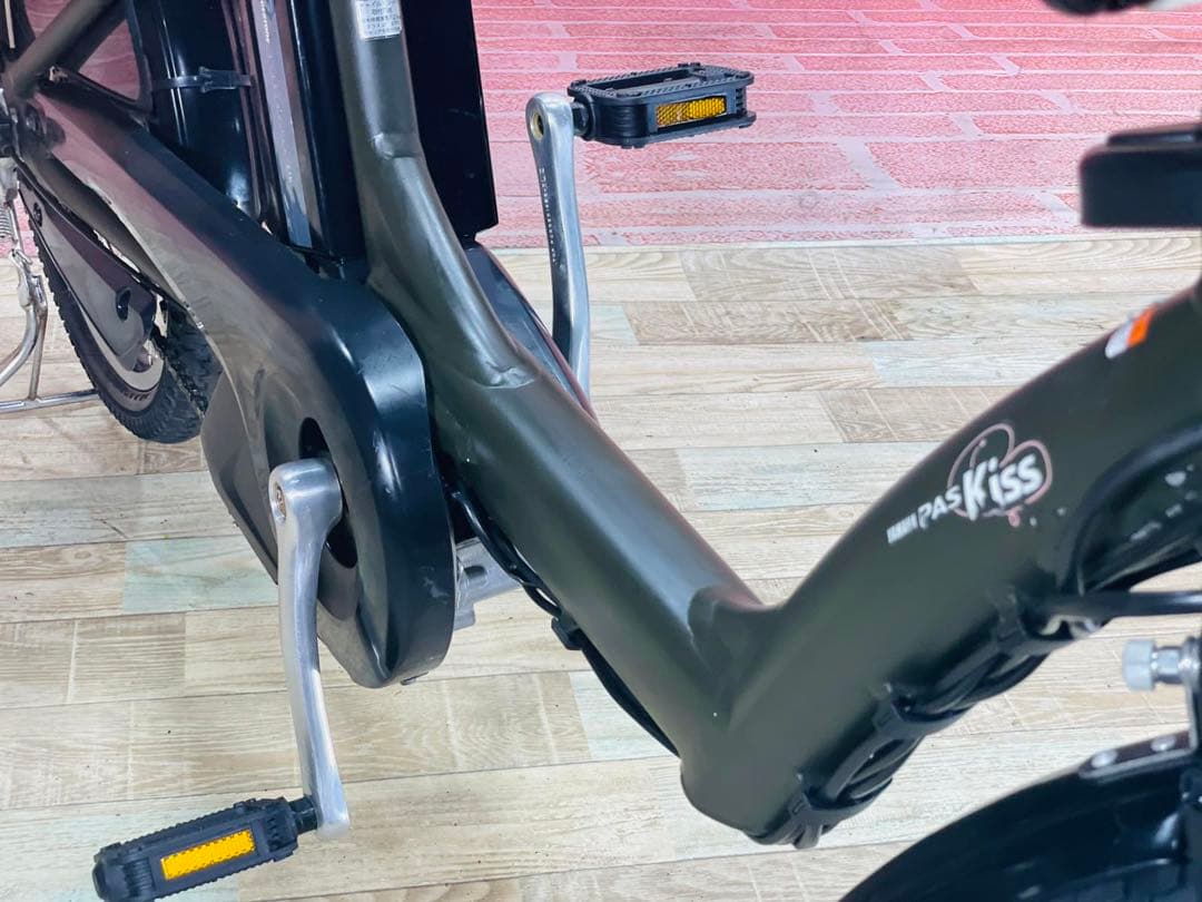 K2210 電動自転車ヤマハ子供乗せ 20インチ グリーン8.9Ah