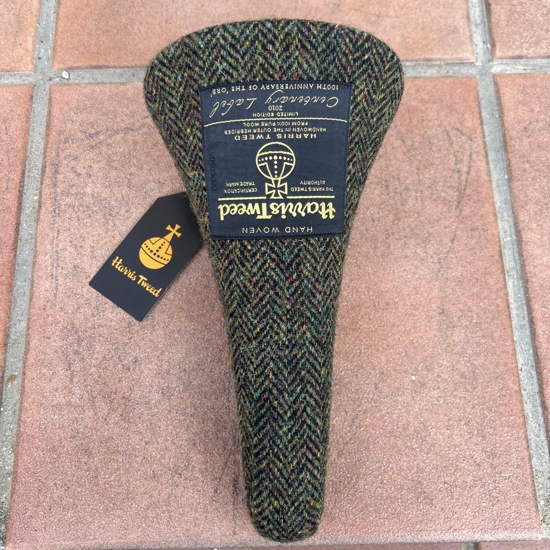ハリスツイード　Harris Tweed サドル　自転車　③