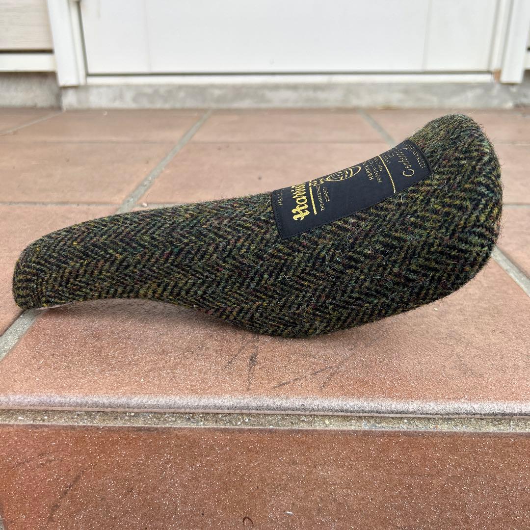 ハリスツイード　Harris Tweed サドル　自転車　③