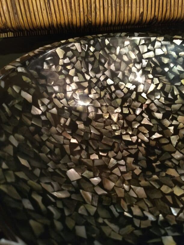 こちら専用です　バリ島 シェル☆ボウル☆ブラック アジアン雑貨