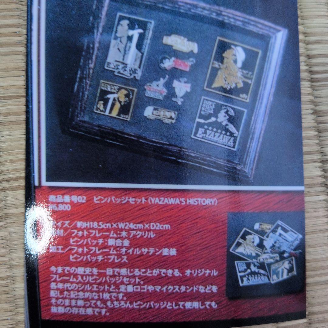 矢沢永吉さん　ピンバッチセット　YAZAWA　HISTORY　2009年グッズ