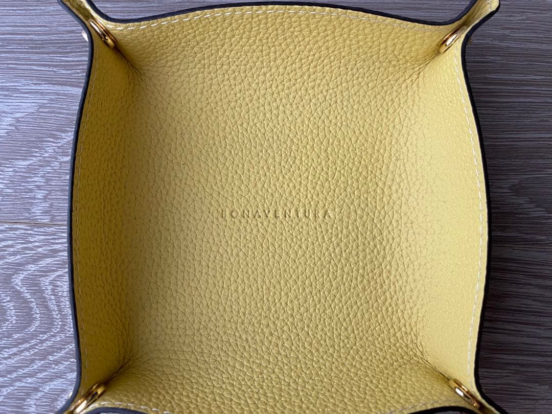 BONAVENTURAバレットトレー (スモール) エトープ × イエロー