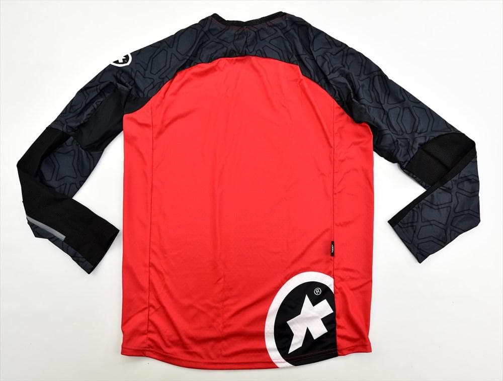 Assos★アソス Trail 長袖ジャージ size:S ロドレッド