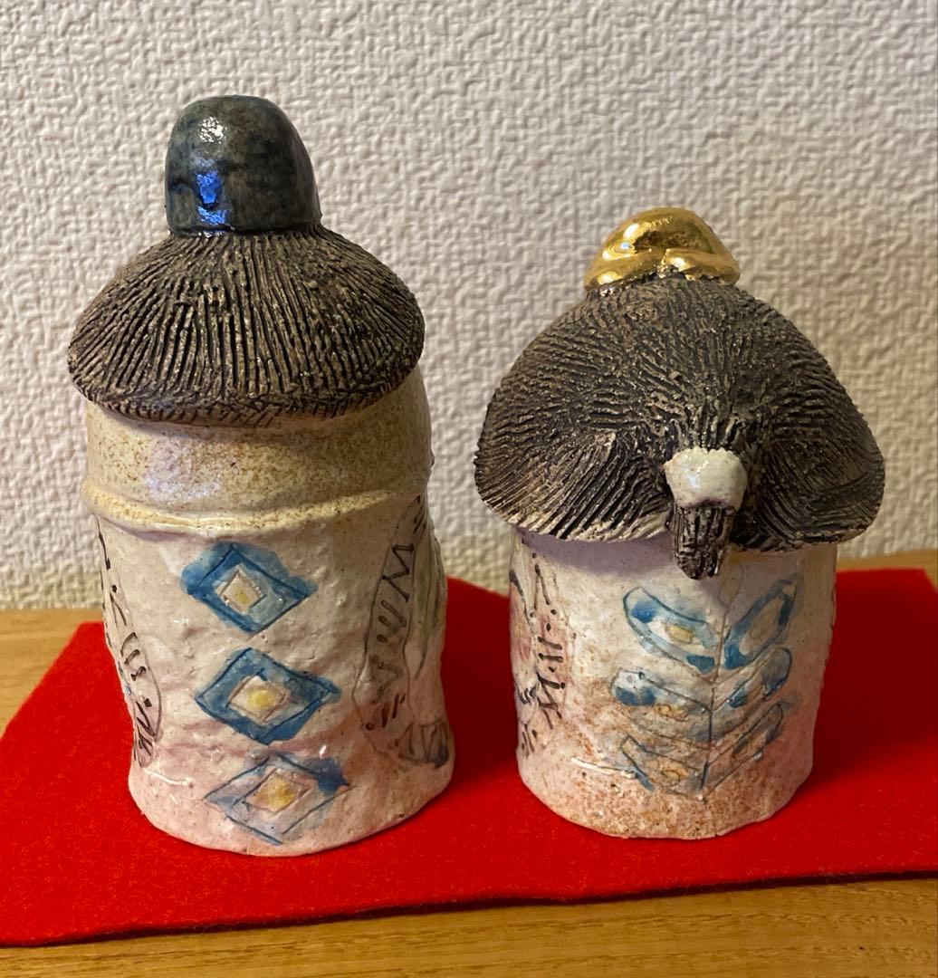 家田六ツ枝　おひなさま（立ち雛）