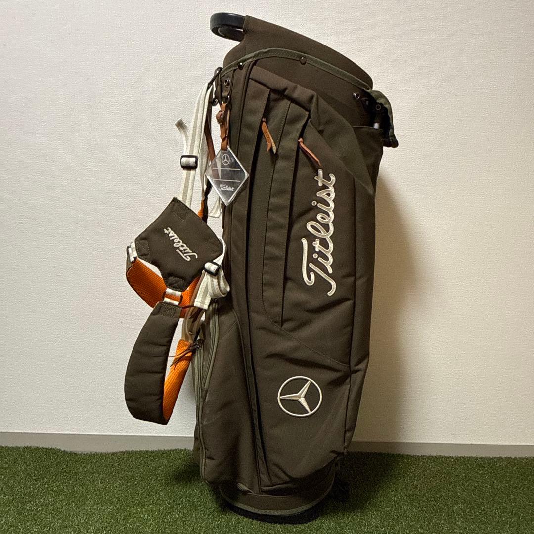 希少 Titleist Mercedes-Benz キャディバッグ 9型