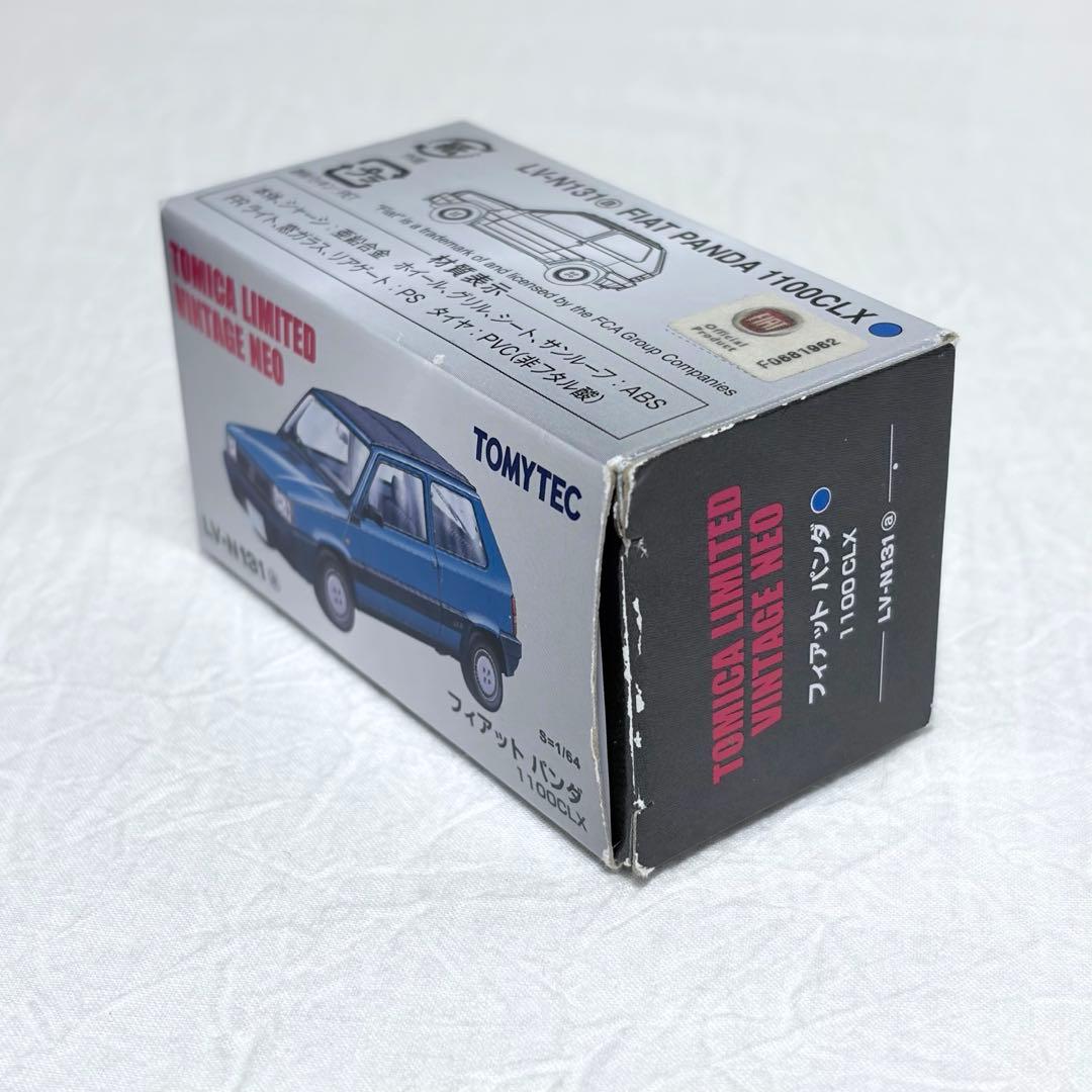 トミカ リミテッドビンテージネオ フィアットパンダ 青 1100CLX