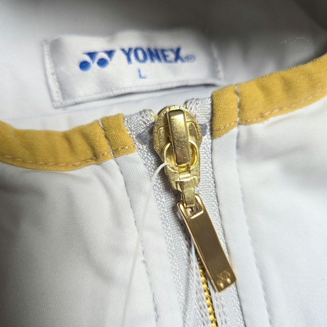 新品　YONEX　ソフトシェルパーカー　アイスグレー　l　ウィメンズ　裏起毛