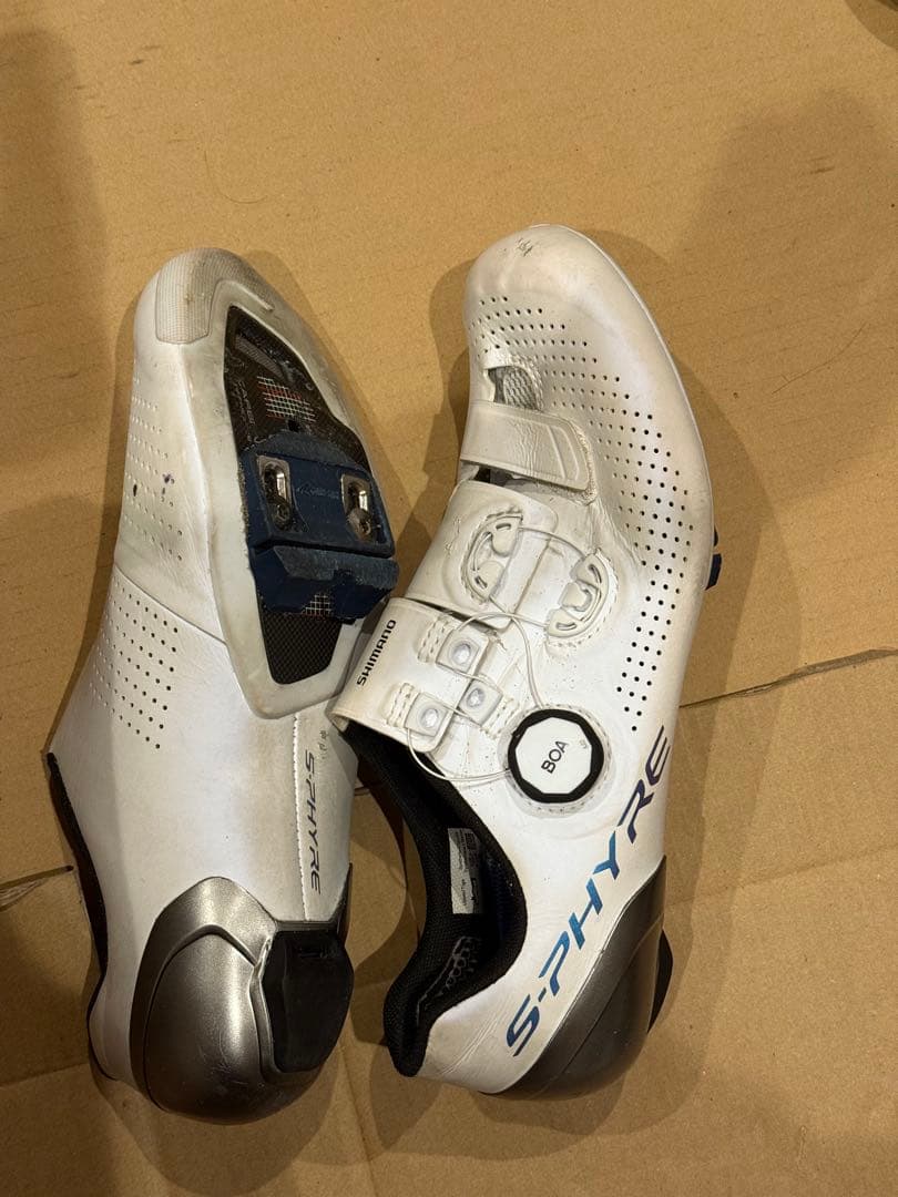Shimano S-Phyre 自転車用シューズ ホワイト