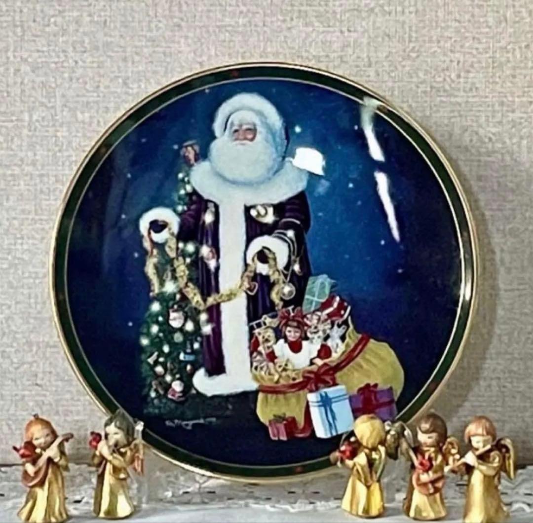 レノックス LENOX サンタクロースプレート　【Kris Kringle】