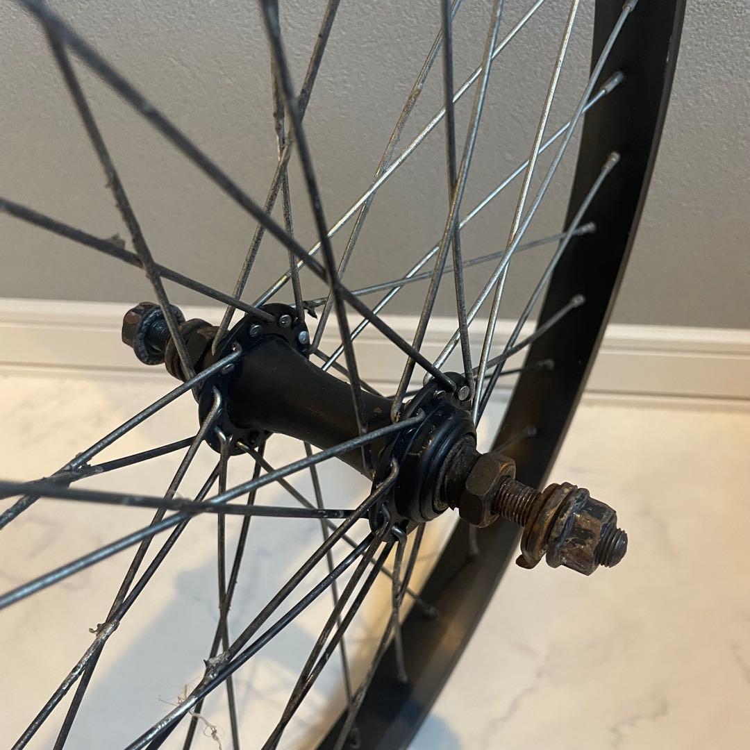 Bmx 20インチ　ホイール前後セット