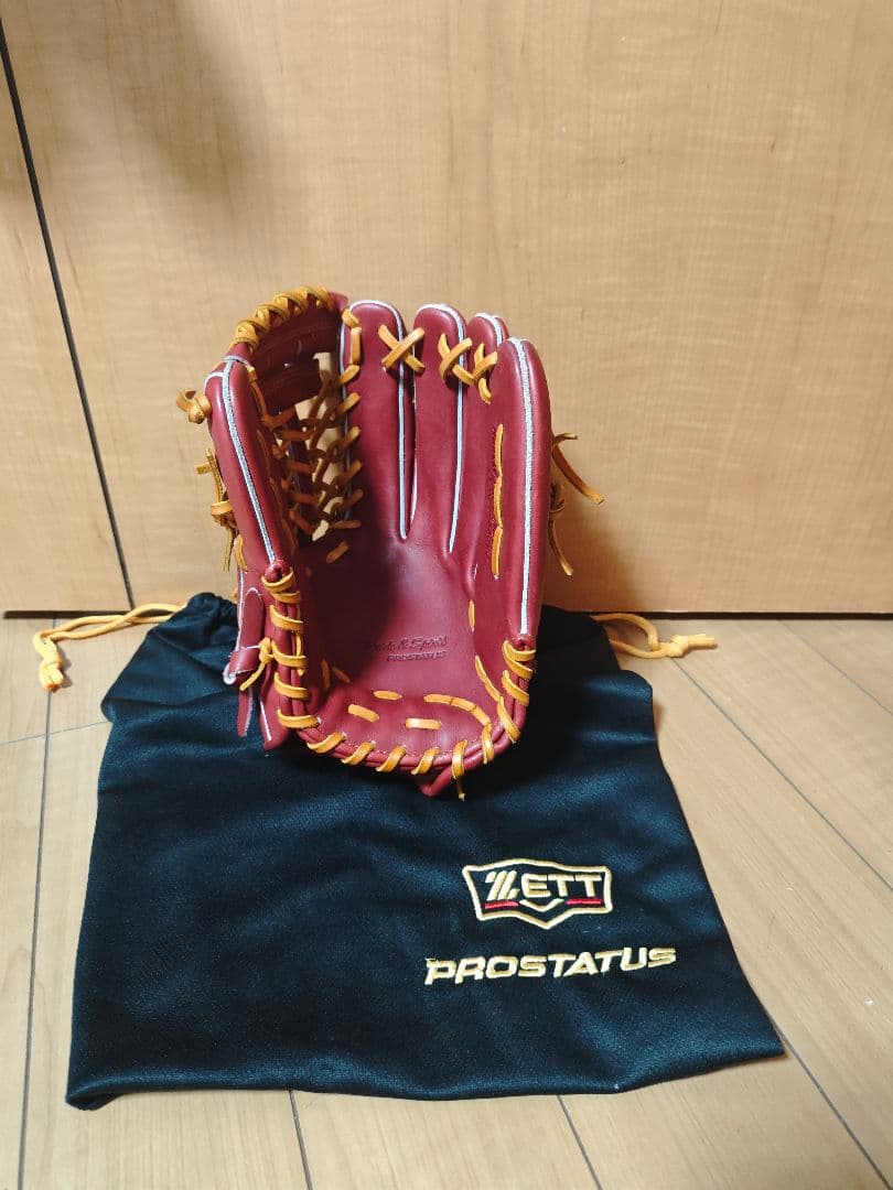 ZETT プロステイタス　軟式用 外野手グローブ BRGB30680G