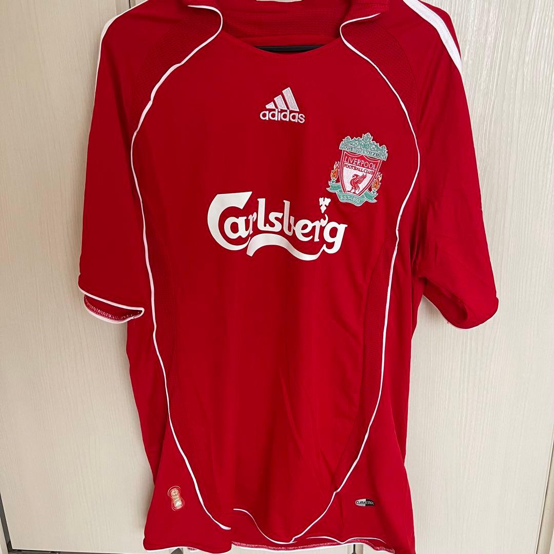 リバプール2006/08ジェラードサッカーユニフォームadidas