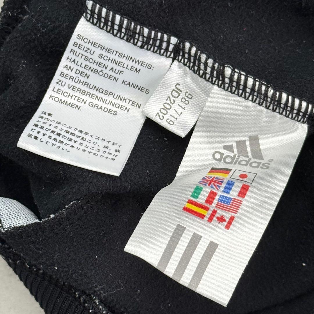 00s old adidas アディダス トラックジャケット ブラック×ネオン