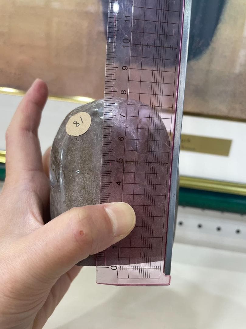 ブラジル産希少ピンクアメジスト ミニドーム AAA級 手のひらサイズ 新品