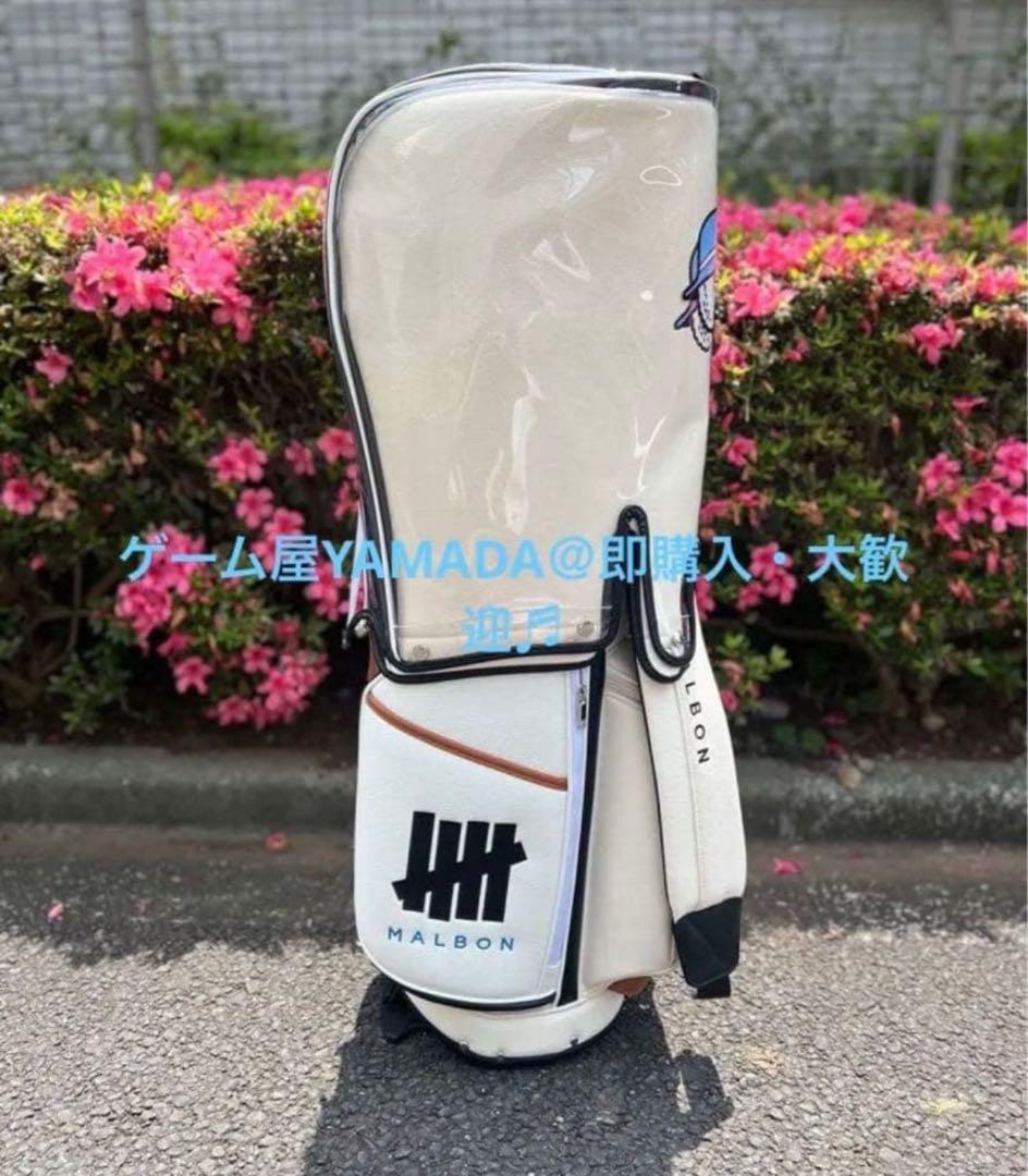 【即発送】 Malbon Golfマルボン ゴルフ キャディバッグ スタンド式