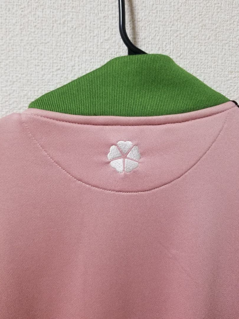 アディダスNIGO限定コラボ品☆日本代表トラックジャケットピンクグリーン緑 L