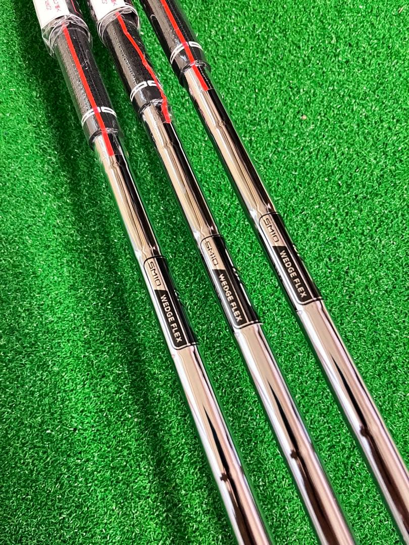 新品 ボーケイ SM10 52F 56F 60K 純正DG 希少ニッケル