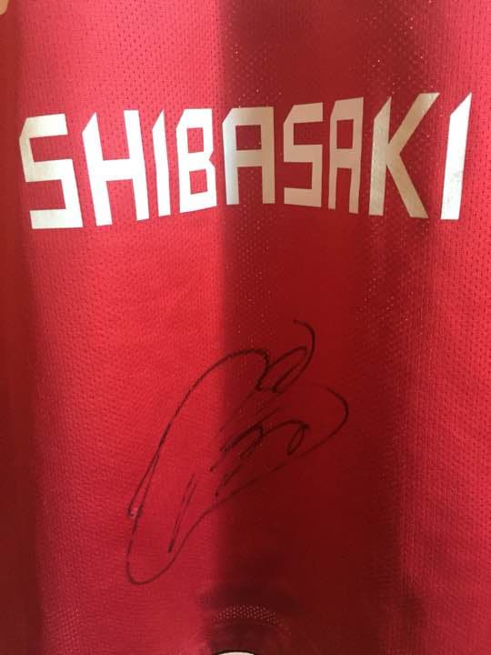 柴崎岳ユニフォーム　鹿島アントラーズ 漢字サイン入り