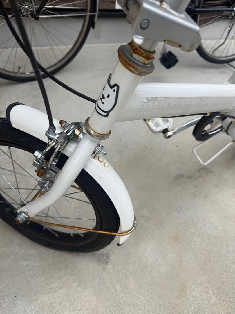 お父さん折りたたみ自転車（ソフトバンク非売品ノベルティ）