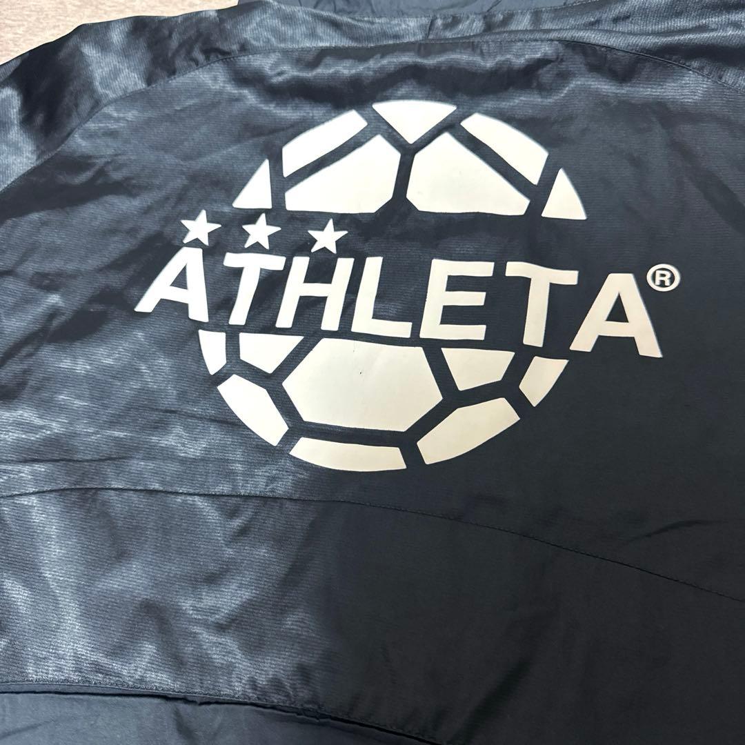athleta アスレタ O XL ストレッチ サッカー スポーツ ハーフジップ