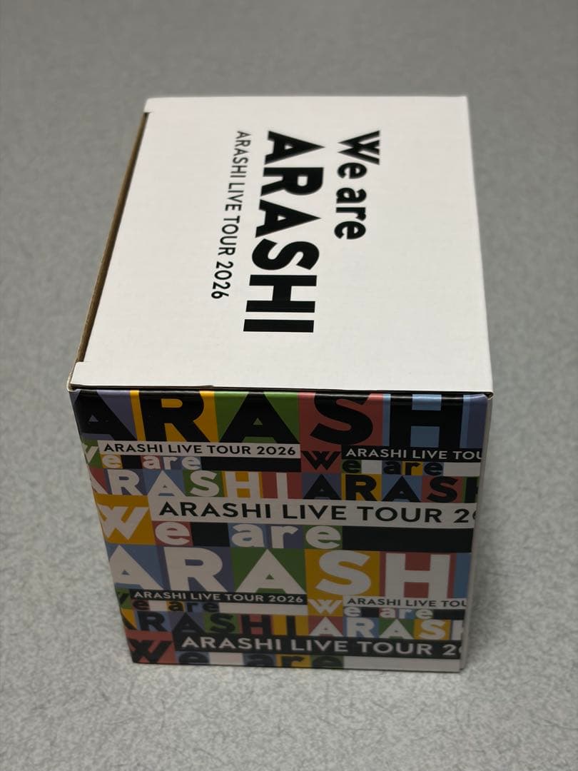 即購入◎新品　嵐 チェンジングマグカップ　We are ARASHI 2026