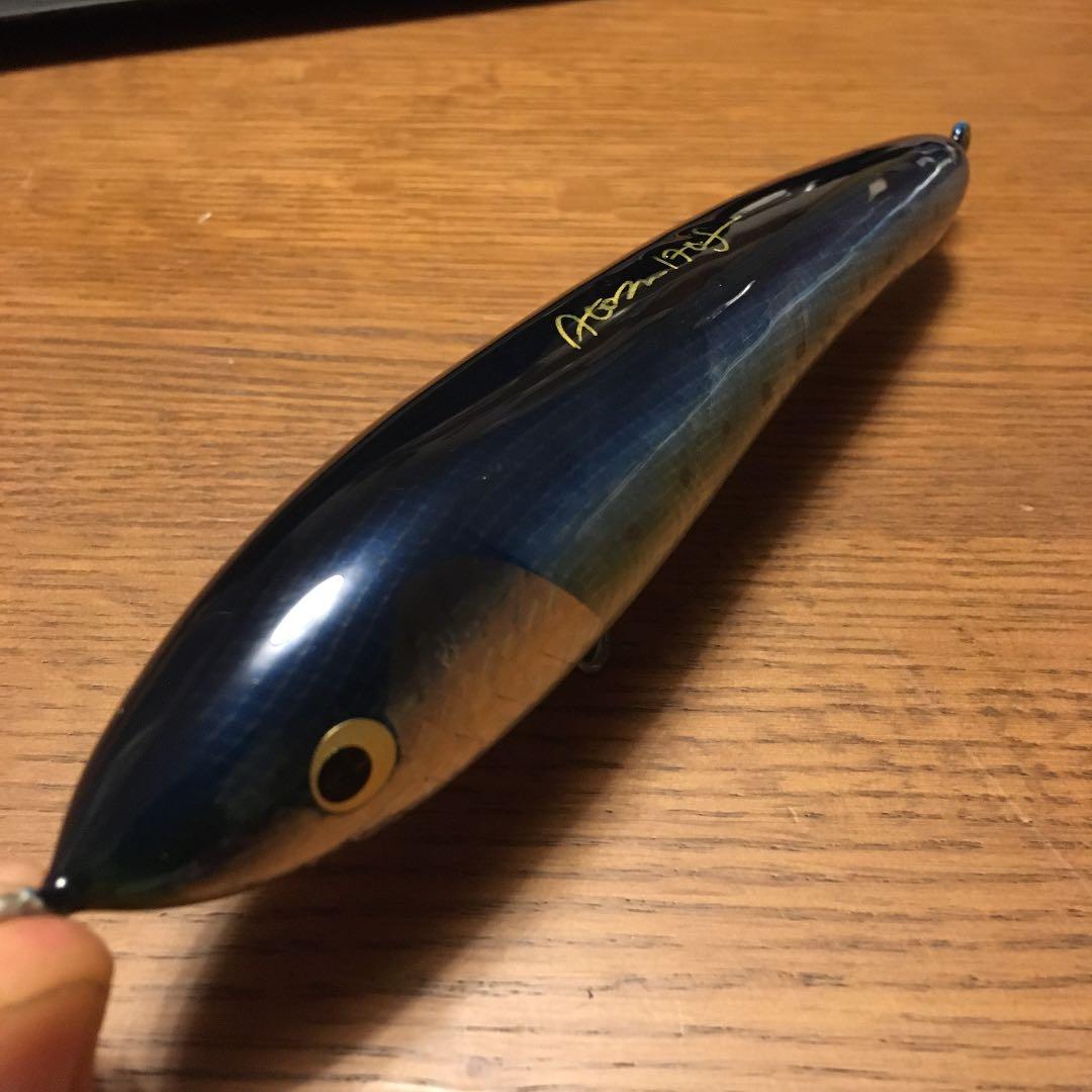 ウッド製ダイビングペンシル atom170f