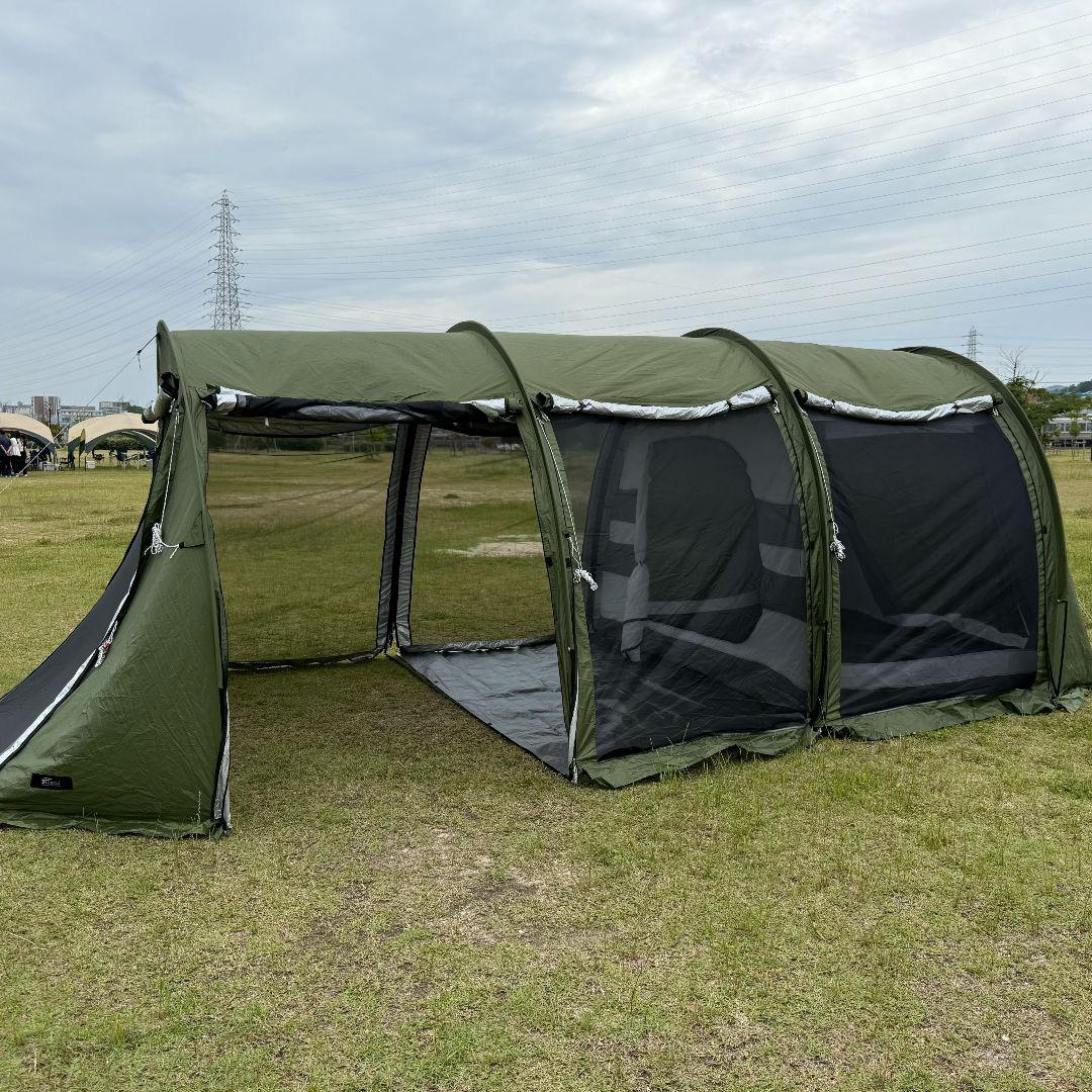 FIELDOOR トンネルテント 620　フィールドア　カマボコテント