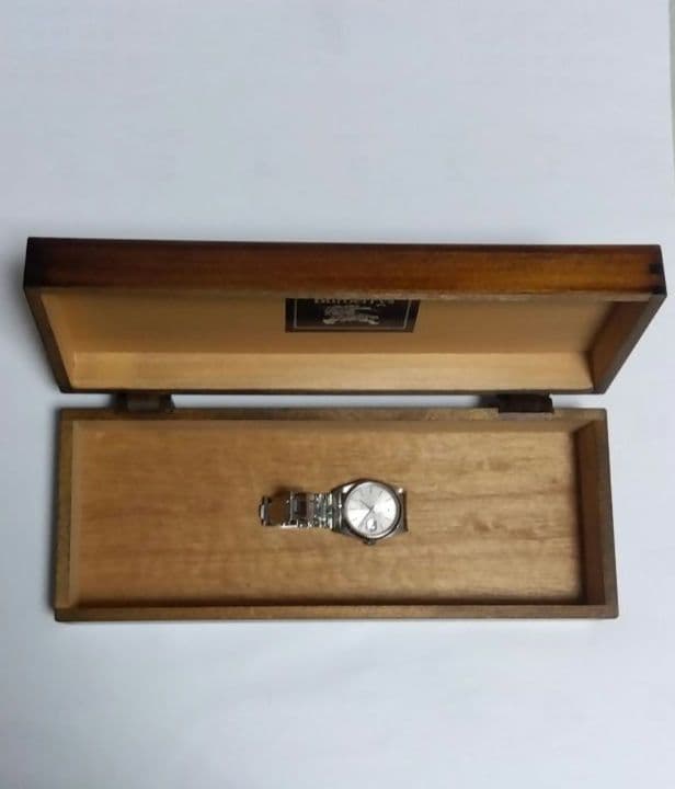 BURBERRY　woodbox　　VINTAGE