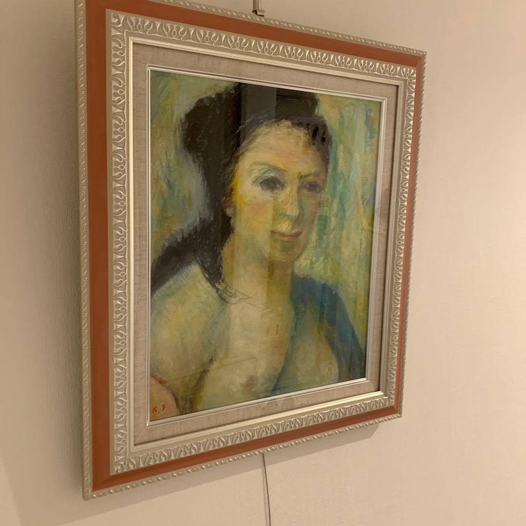 人物画 油彩 女性の肖像画