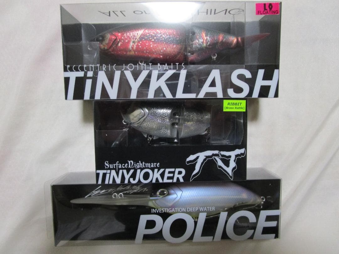 DRT　タイニークラッシュ・タイニージョーカー・ポリスセット　新品・未使用