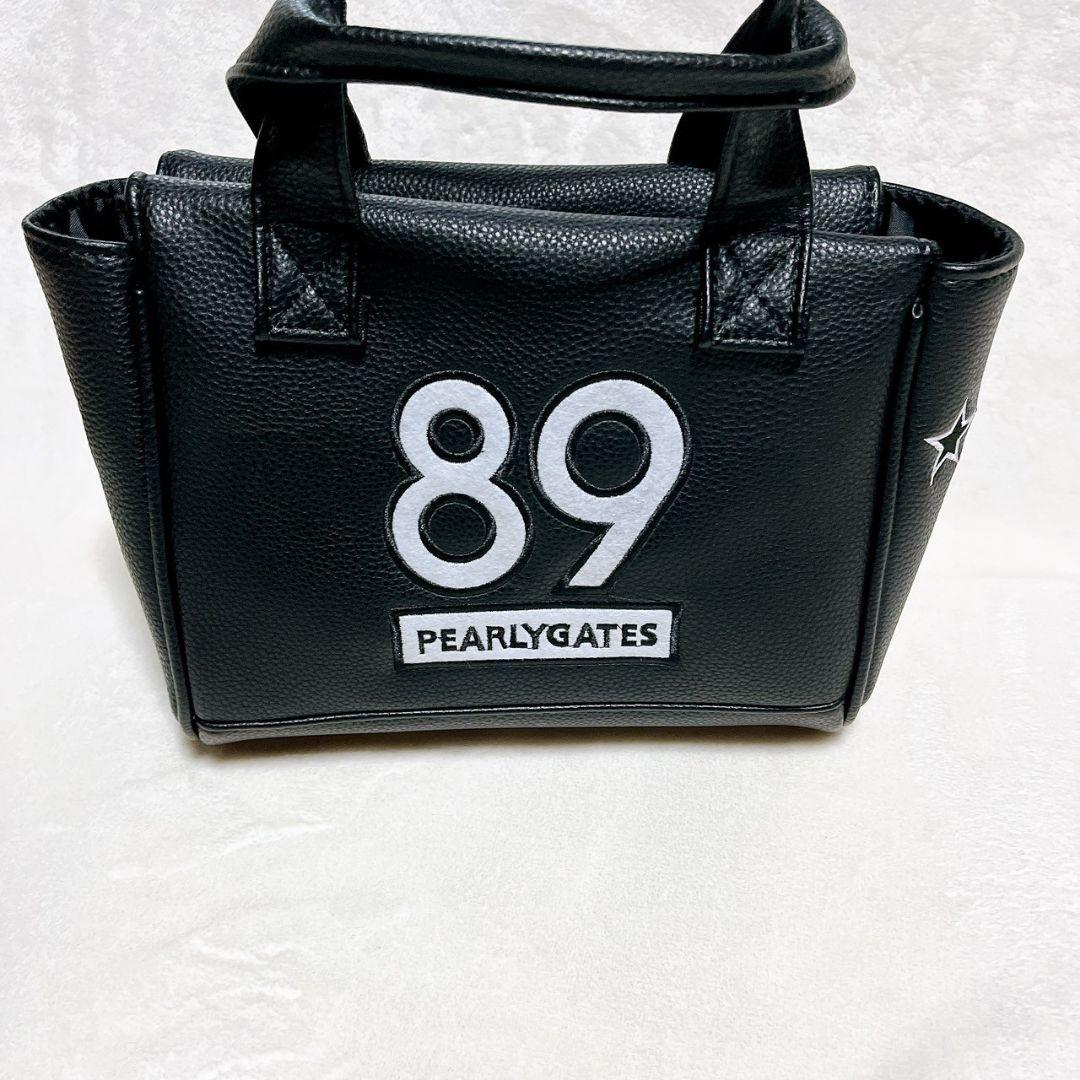 新品　パーリーゲイツ　カートバッグ　ラウンドバッグ　ブラック