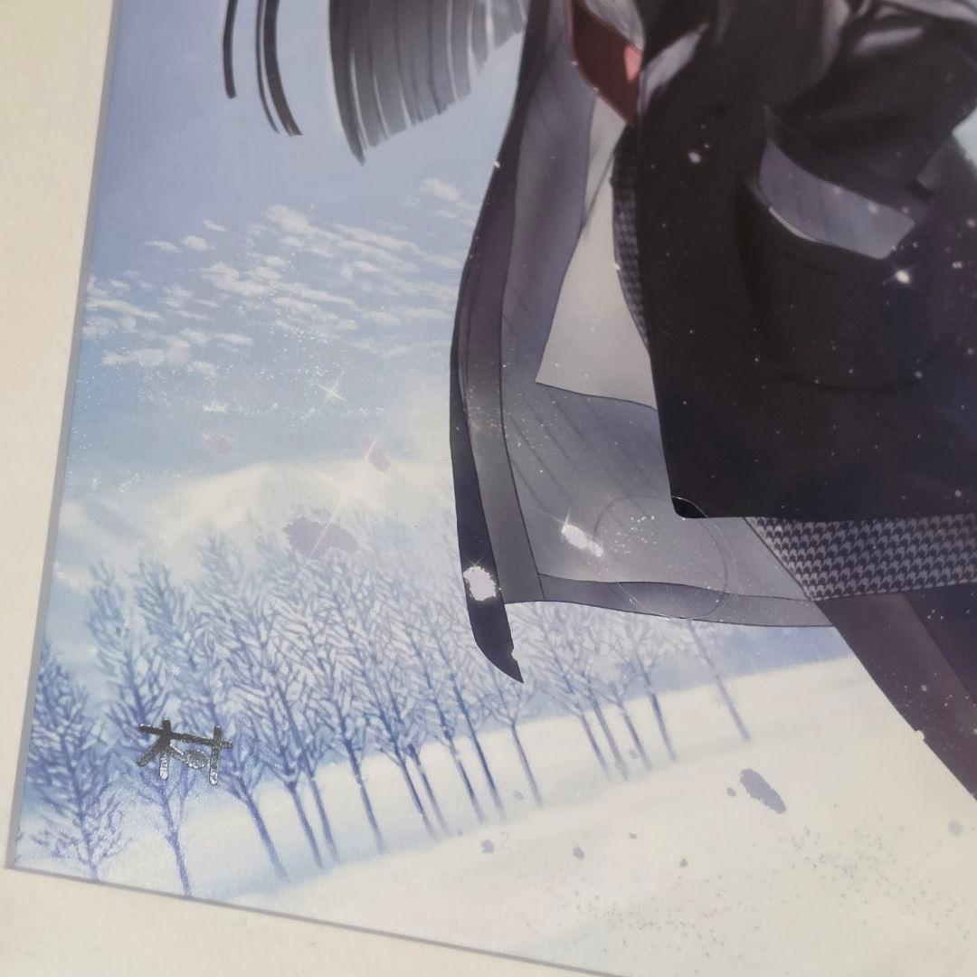 WHITE ALBUM2⬛︎箔押しサイン入り描き下ろし複製原画　冬馬かずさ