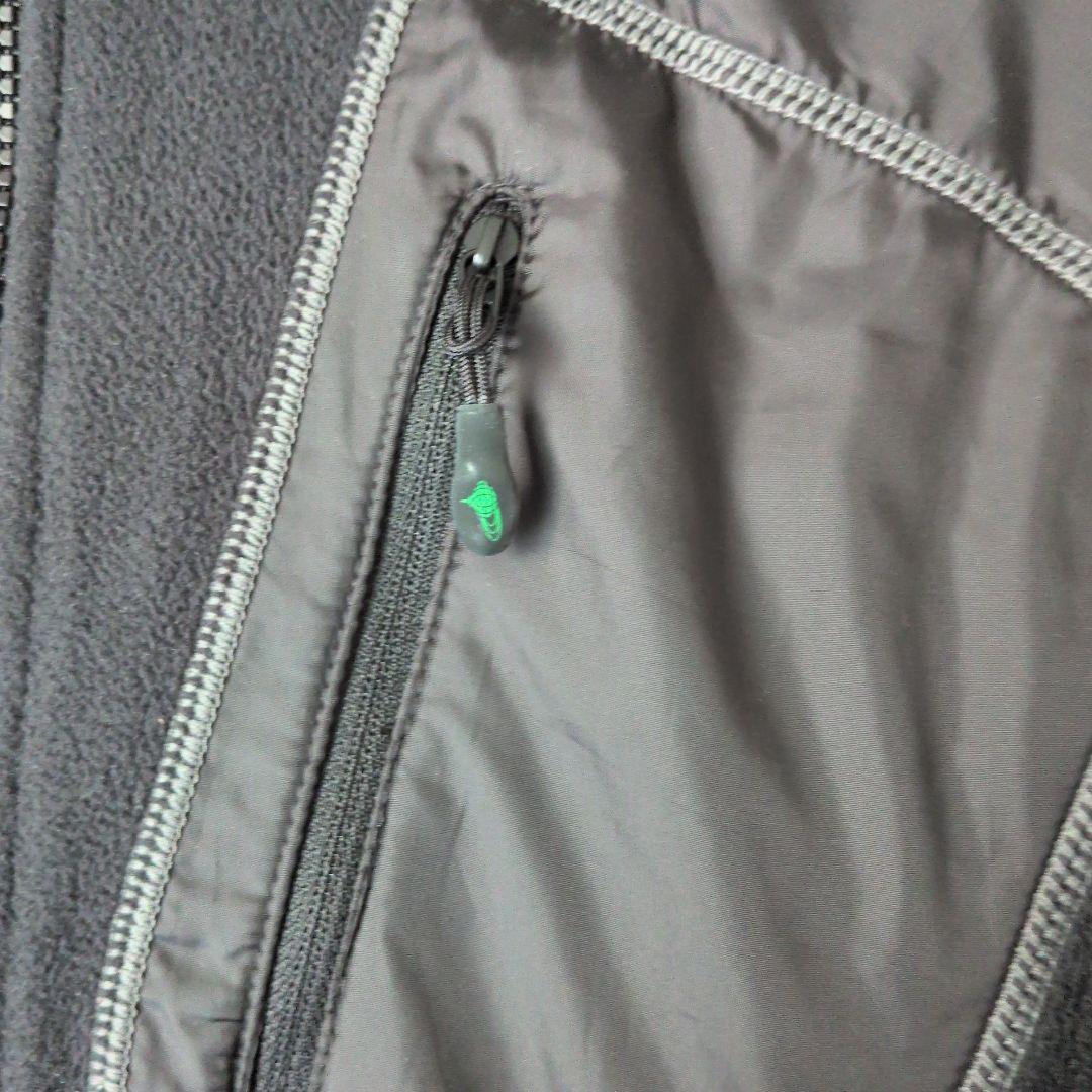 BEAMS別注　Marmot ブラック フリースジャケット