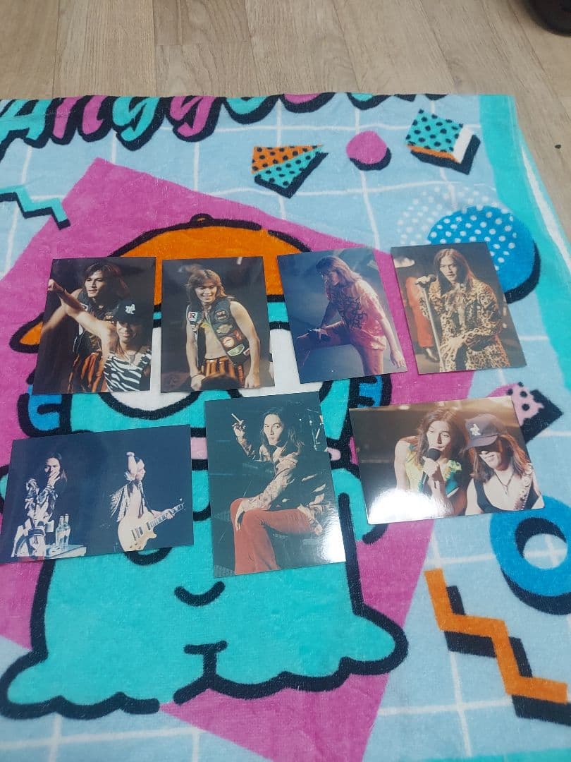 B'z　稲葉浩志　18枚　1994ツアー　タバコ　ロン毛　バラ売り○