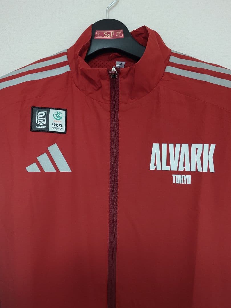 アルバルク東京 セレモニー ウェア 赤 レッド 3XL adidas Bリーグ