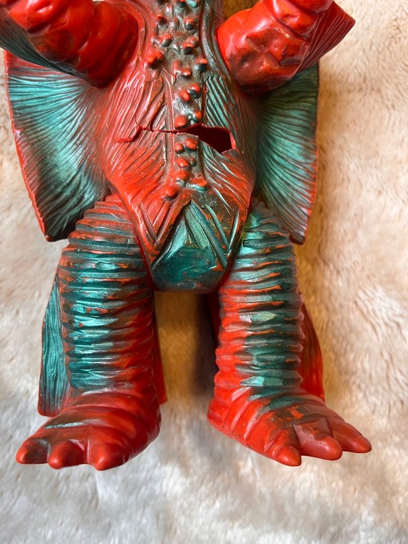 ブルマァク　当時物　ソフビ　ウルトラセブン　ガンダー 1969年 怪獣 円谷プロ