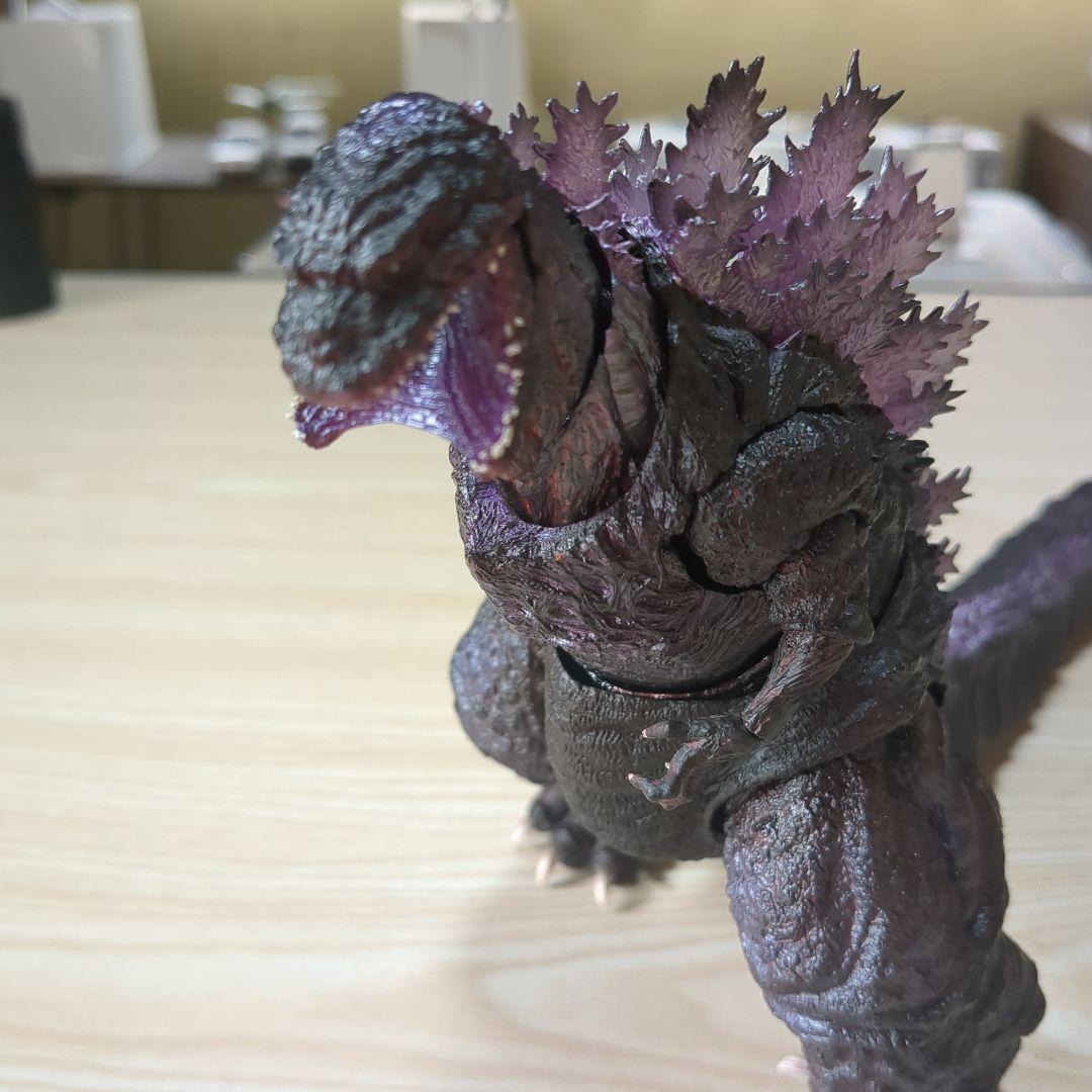 バンダイSHMonsterARTSシン・ゴジラ覚醒バージョン顎、尾端