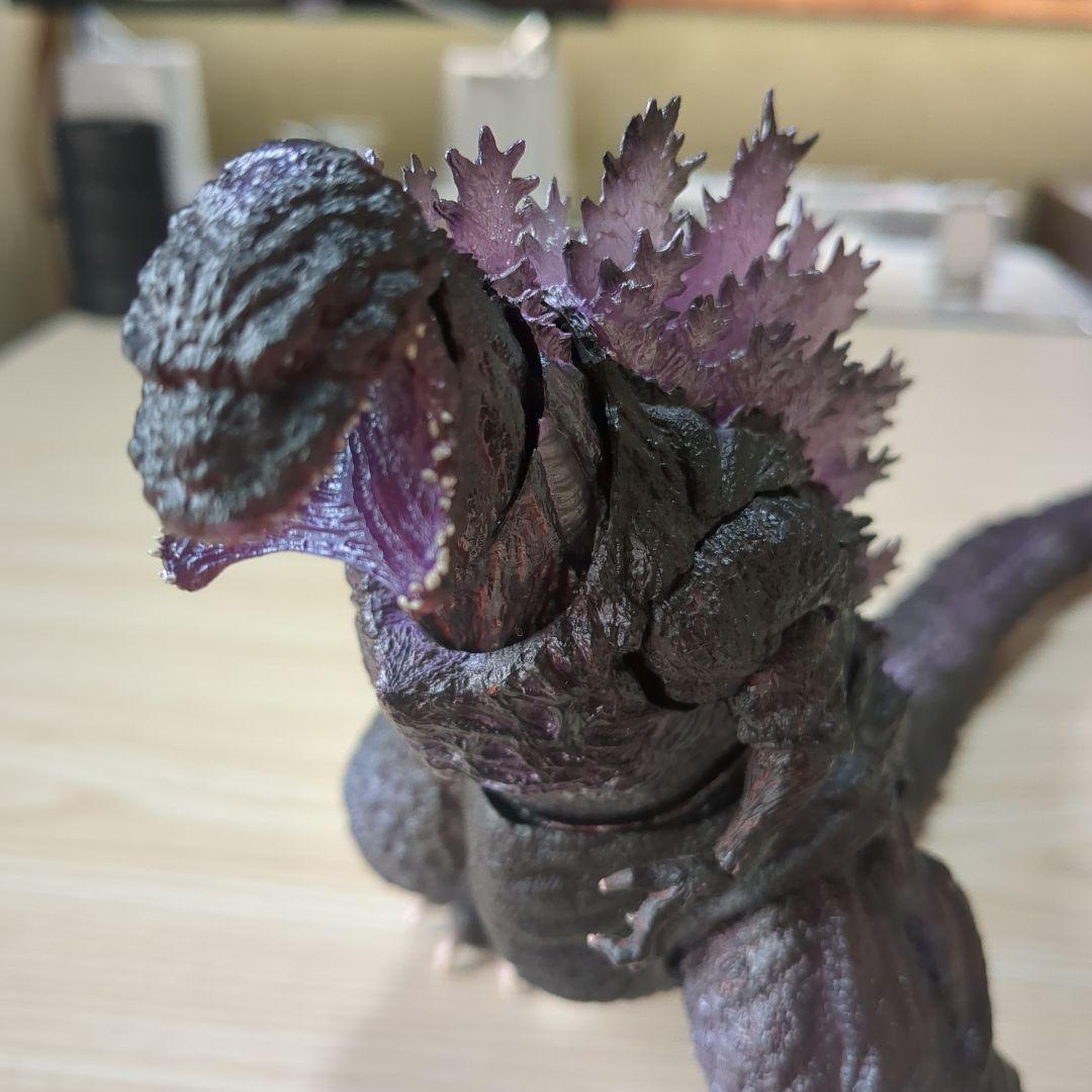 バンダイSHMonsterARTSシン・ゴジラ覚醒バージョン顎、尾端