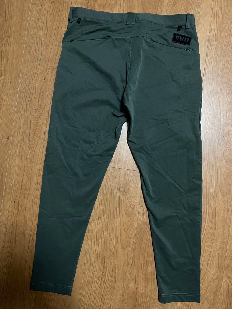 TFW49 アンクルスリムパンツ　カーキ　XL junhashimoto ゴルフ