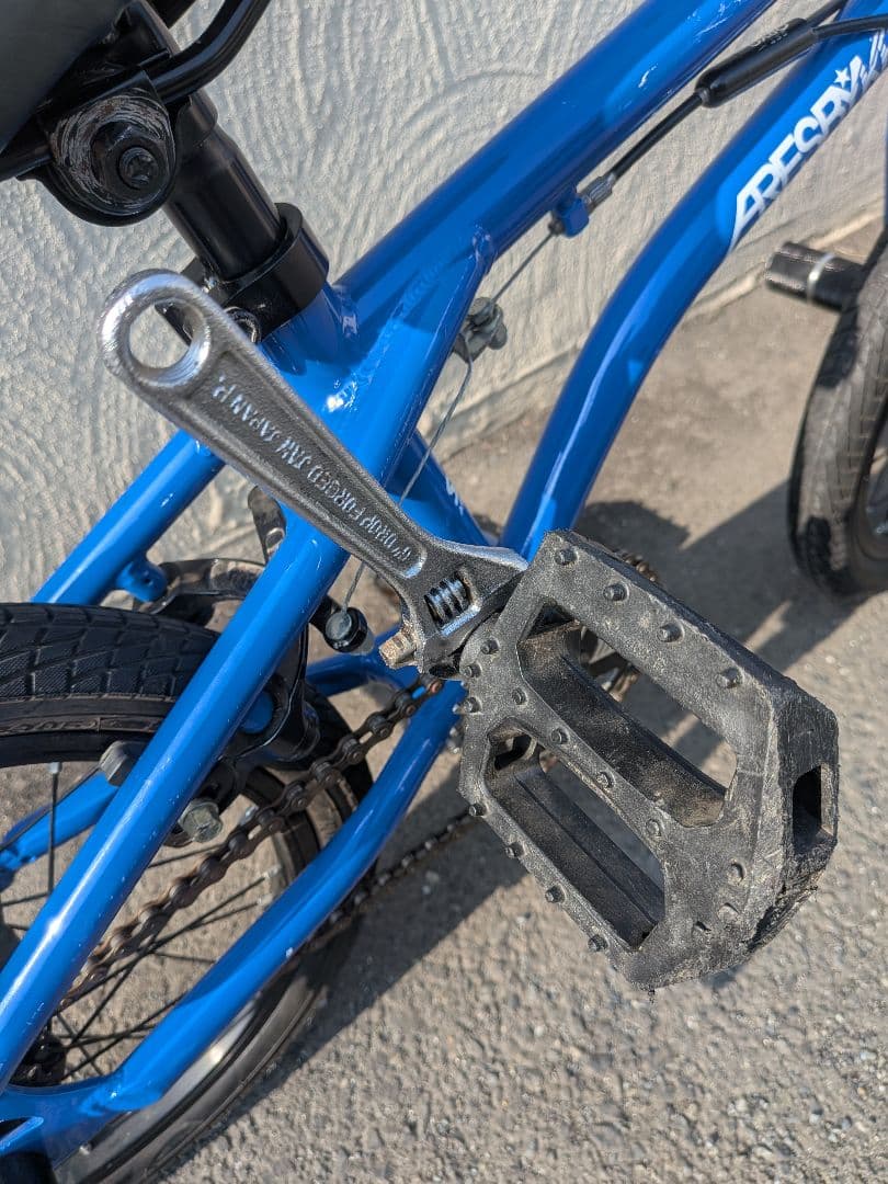 キッズ　BMX　16インチ 青 ARESBIKE
