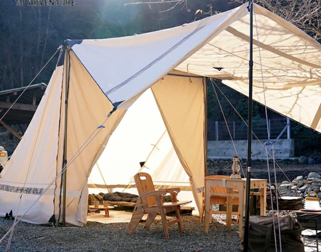 【定価7.6万】YOKA(ヨカ) CABIN 本体 アイボリー テント 2人用