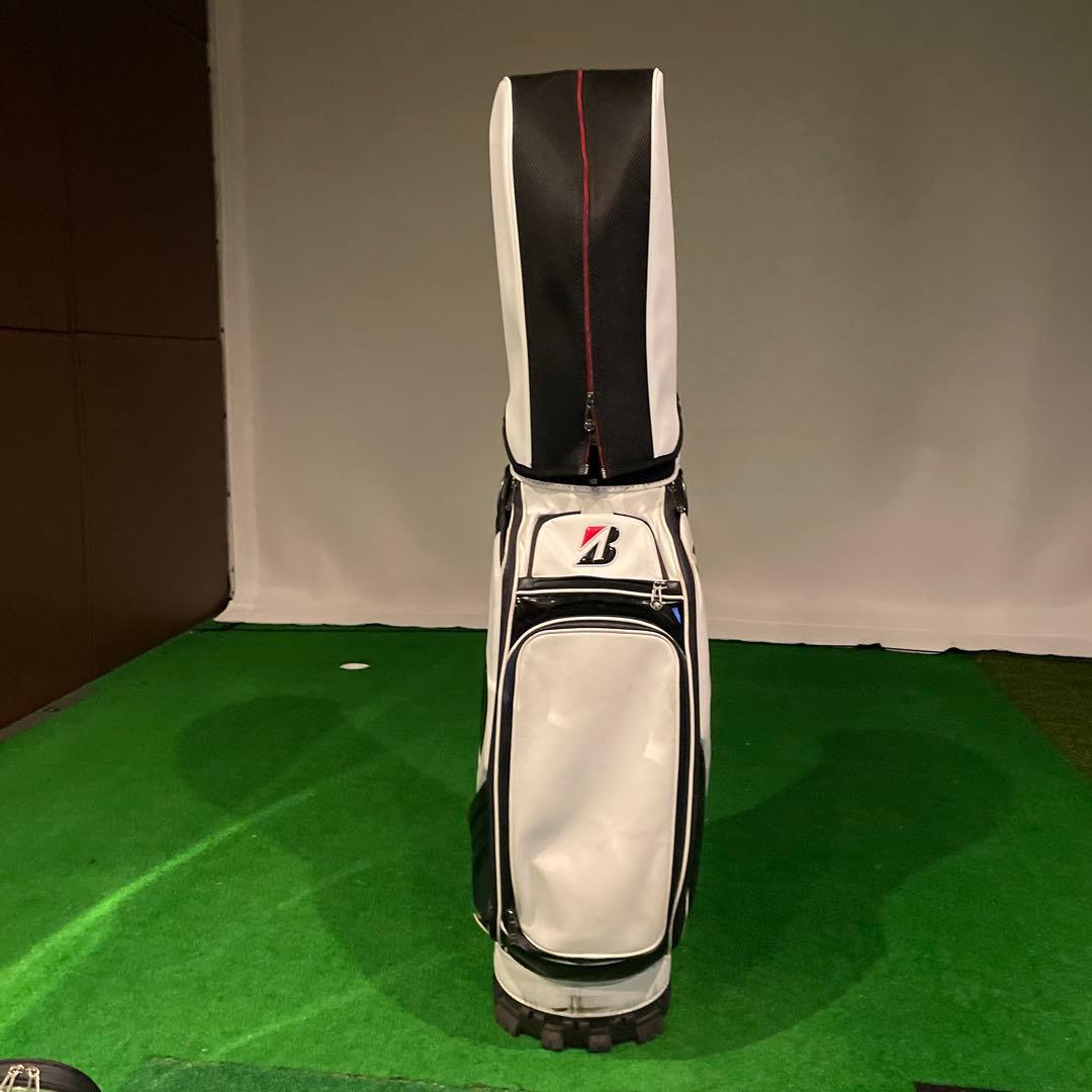 BRIDGESTONE プロ支給品2024プロトキャディバッグ ヘッドカバー付