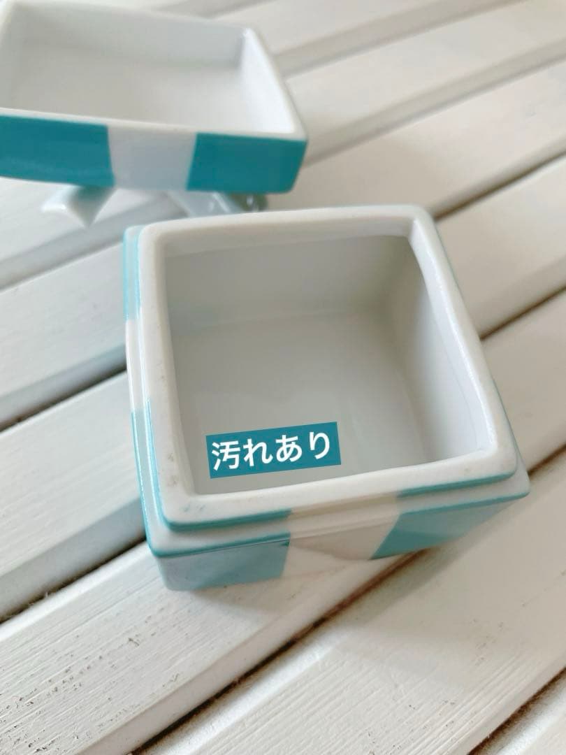 【新品未使用】TIFFANY＆Co. ミニブルーボウボックス 小物入れ 陶器
