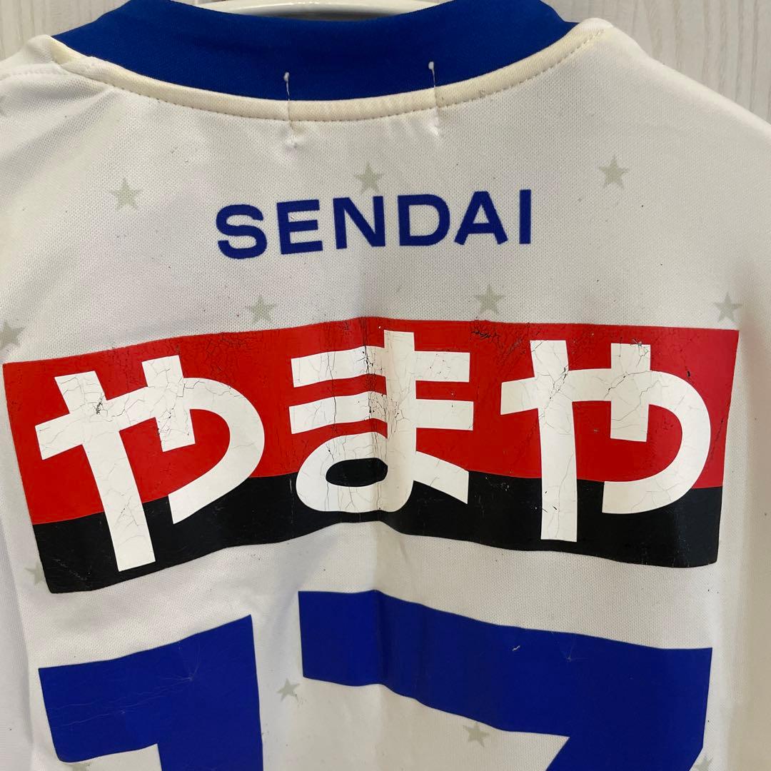 ベガルタ仙台　富田晋伍　2011-2012 アウェイユニフォーム　実使用　別注