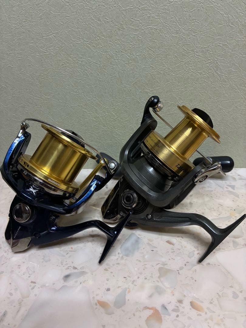 SHIMANOブルズアイ9120 DAIWA クロスキャスト6000