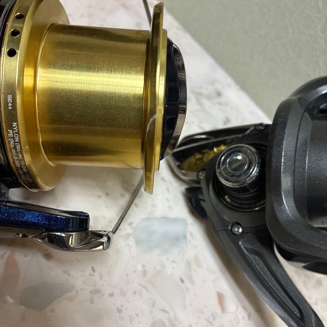 SHIMANOブルズアイ9120 DAIWA クロスキャスト6000