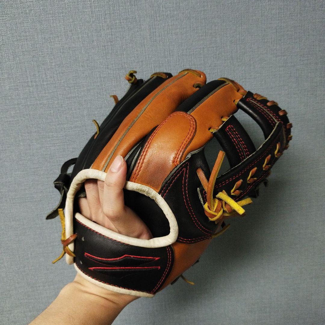 1250 フィールドフォース オーダー 美品 軟式 内野手用グローブ