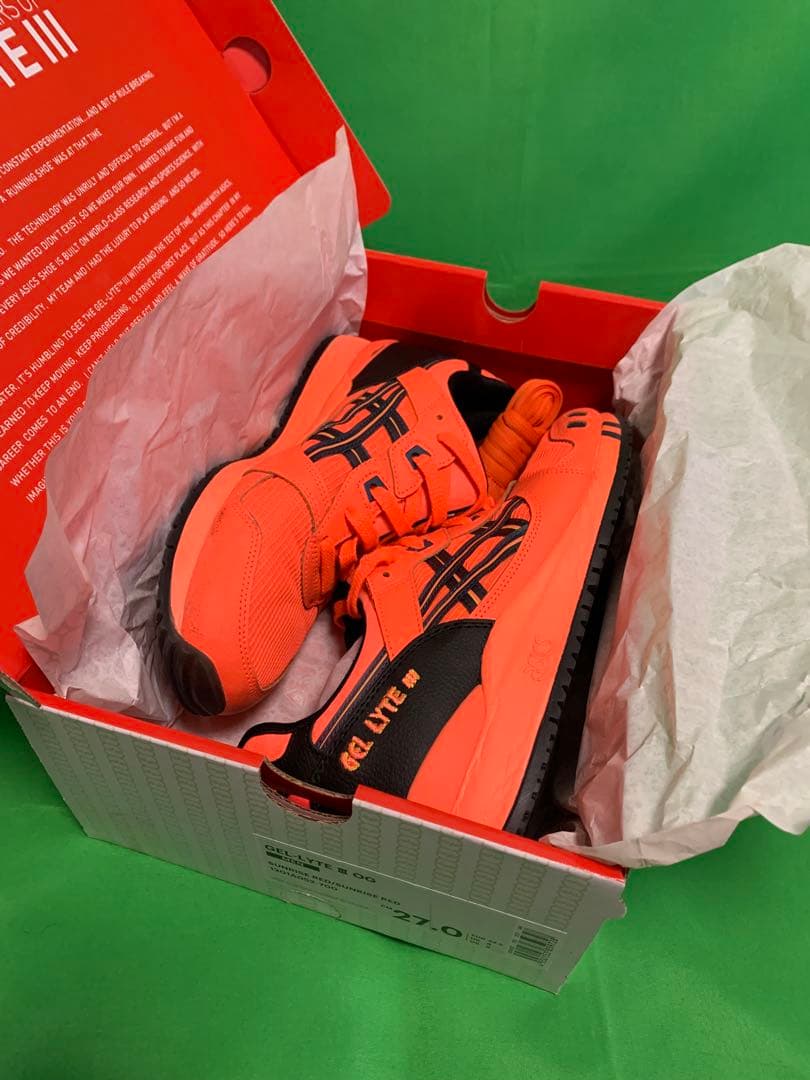 新品未使用ASICS アシックス GEL LYTE Ⅲ30周年スペシャルボックス