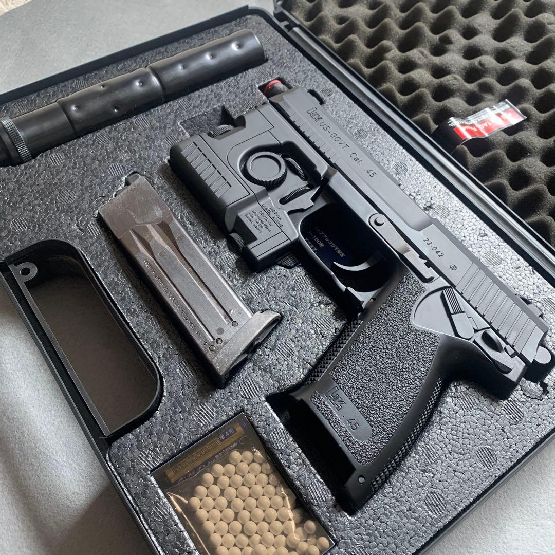 東京マルイ　USソーコムMK.23ガスガン サイレンサー付き