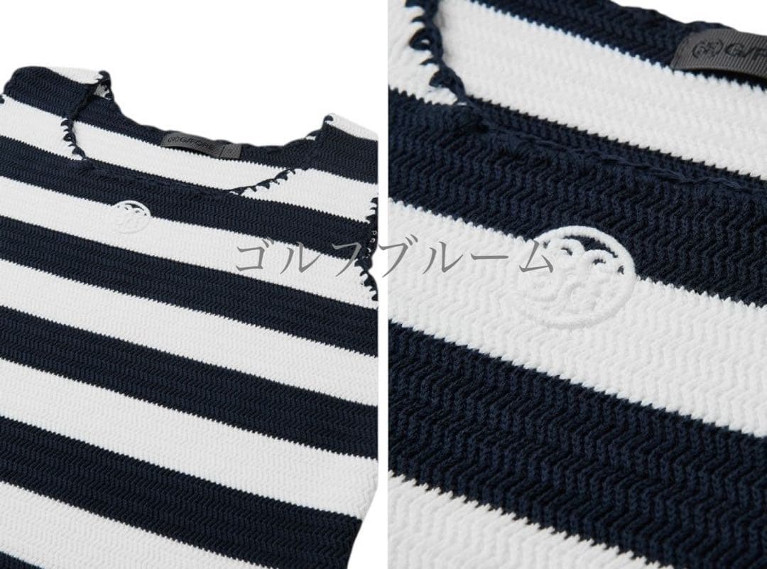 ☆新作☆新品未使用G/FOREジーフォア　ストライプニットドレス　sizeS
